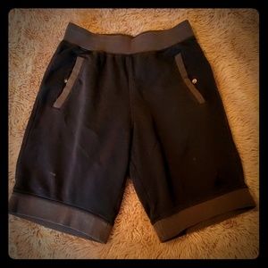 Black and grey Jordan shorts